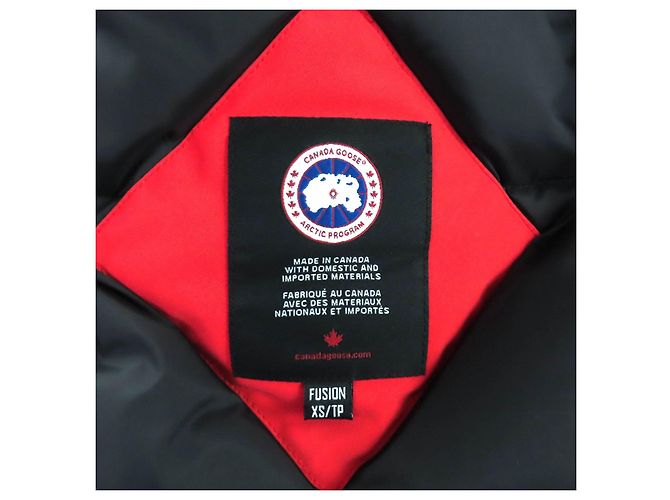 Autre Marque Parka Canada Goose Victoria de poliéster y plumón Roja - vista 10