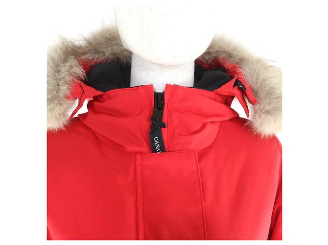 Autre Marque Parka Canada Goose Victoria de poliéster y plumón Roja - vista 4