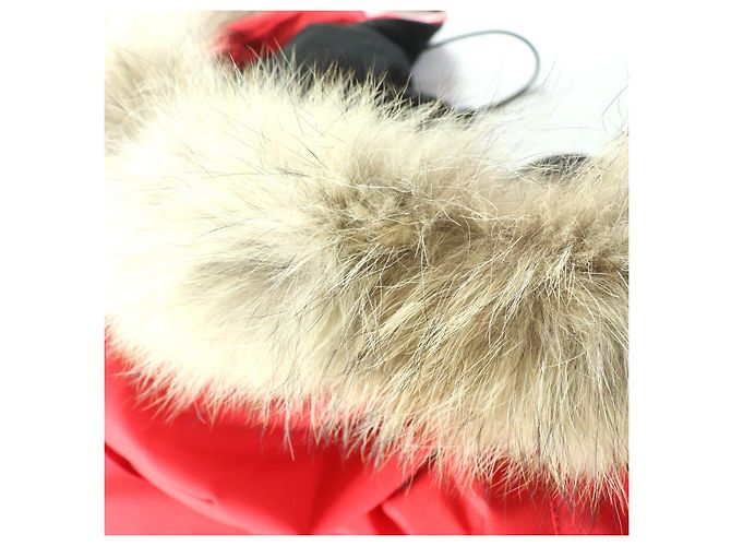 Autre Marque Parka Canada Goose Victoria de poliéster y plumón Roja - vista 6
