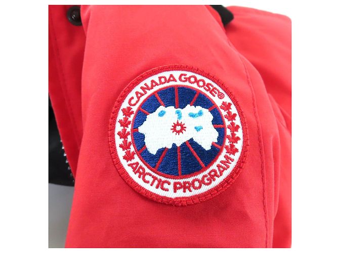 Autre Marque Parka Canada Goose Victoria de poliéster y plumón Roja - vista 8