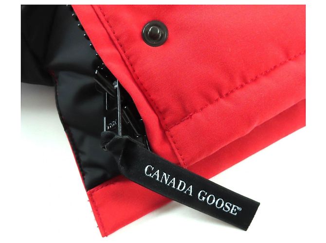Autre Marque Parka Canada Goose Victoria de poliéster y plumón Roja - vista 9