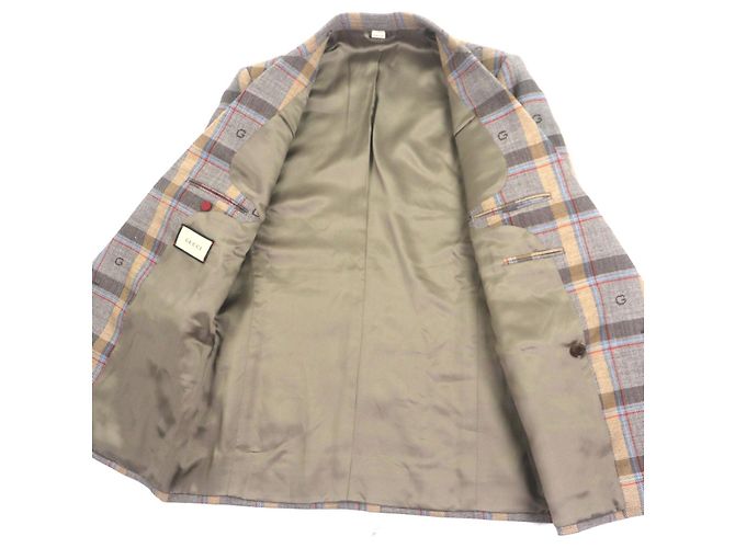 Conjunto de traje de lana Gucci Castaño - vista 4