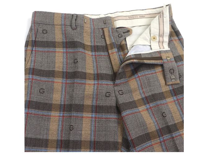 Conjunto de traje de lana Gucci Castaño - vista 6