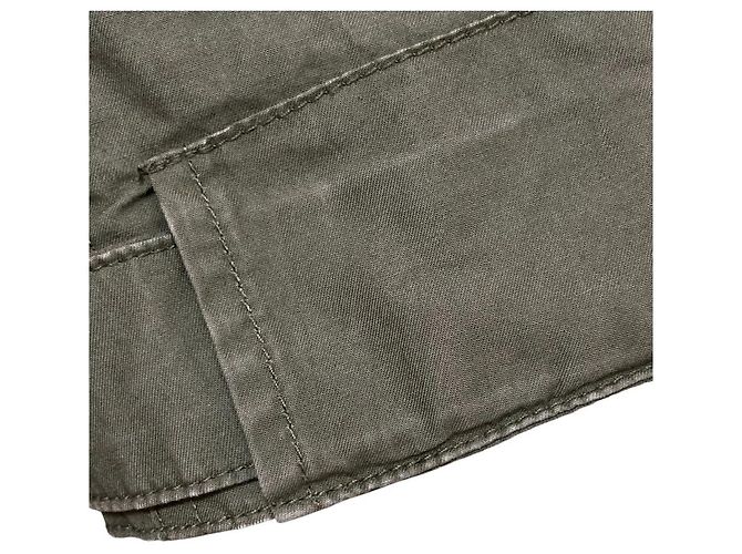 Autre Marque Abrigo de lana con forro Woolrich Castaño Verde Caqui - vista 12