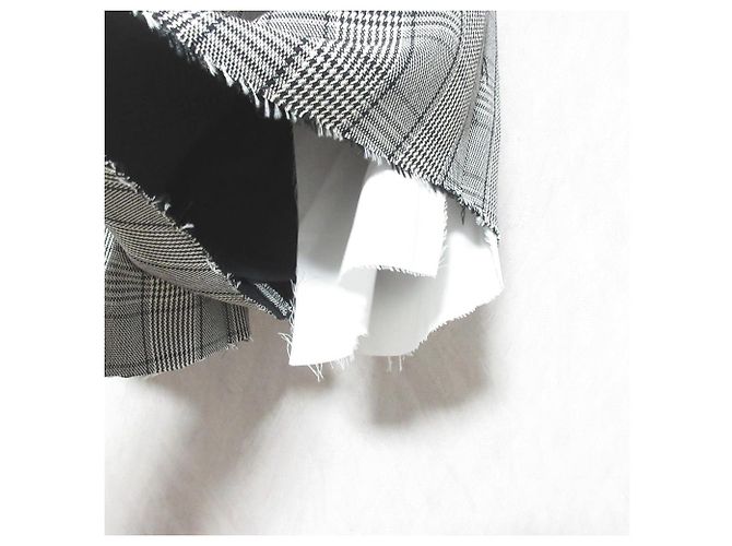 Autre Marque Short Glen Check sheller Preto - vista 4