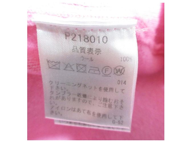 Autre Marque Langes Strickhemd aus Wolle STUDIO PICONE Pink - Ansicht 6