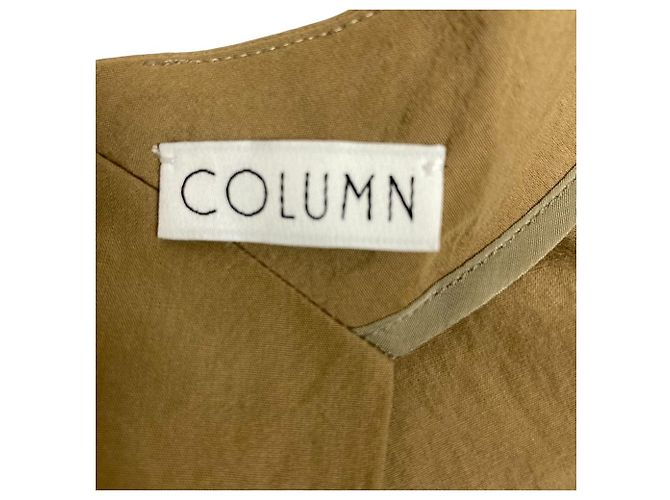 Autre Marque COLUMN Cocoon Kleid Braun Kamel - Ansicht 7