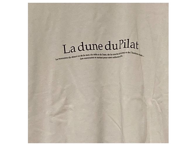 Autre Marque Camiseta de algodón con estampado 23ku Beige - vista 2