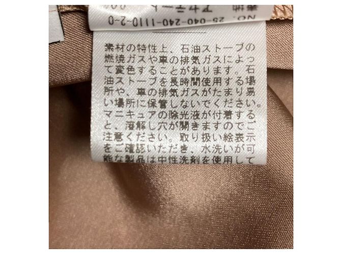 Autre Marque Vestido de alcinha em cetim Noble Luna Bege - vista 8