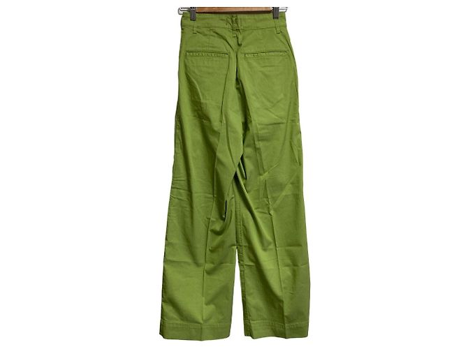 Autre Marque YANUK Weite Hose Grün - Ansicht 2