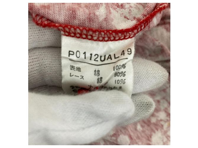 Autre Marque Falda larga acampanada con estampado floral PINK HOUSE Roja - vista 5