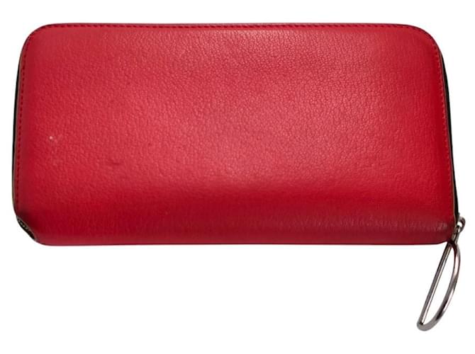 Acne Studios Long Zip Wallet Rot - Ansicht 2