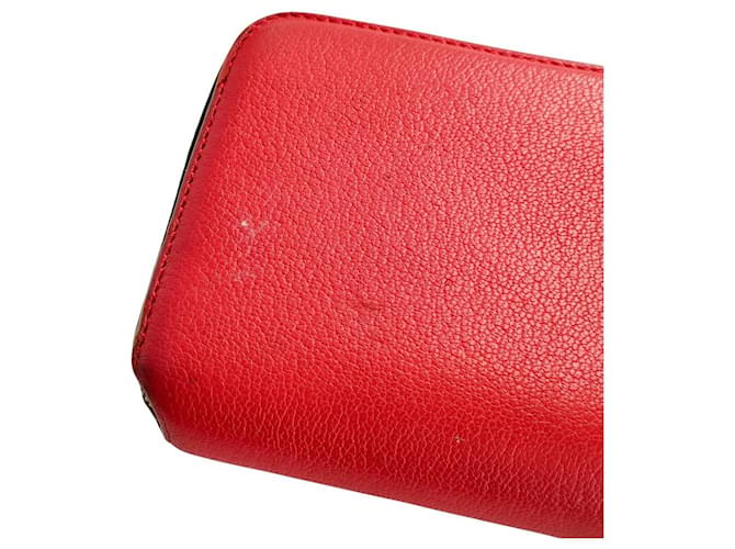 Acne Studios Long Zip Wallet Rot - Ansicht 3