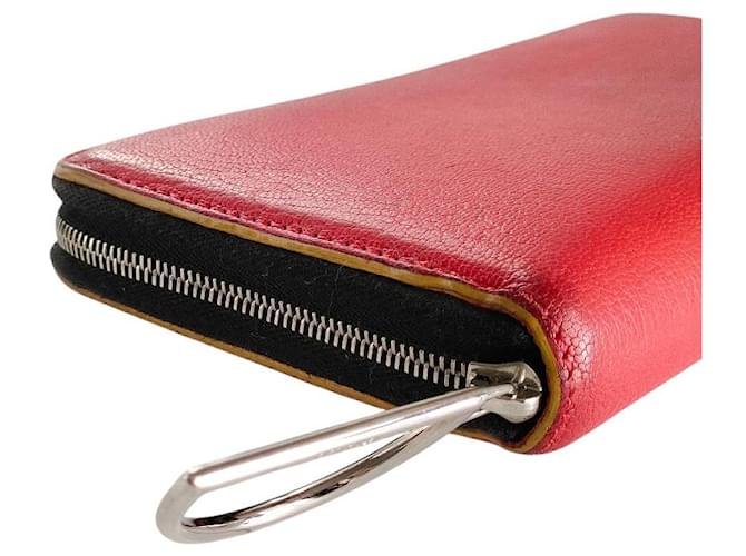 Acne Studios Long Zip Wallet Rot - Ansicht 5