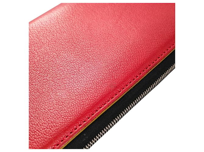 Acne Studios Long Zip Wallet Rot - Ansicht 7