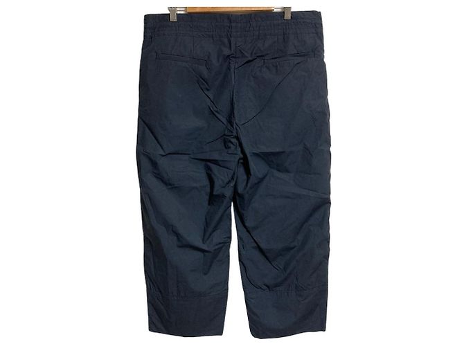 Autre Marque Drawer Cotton Drawstring Pants Blue Navy blue - view 2