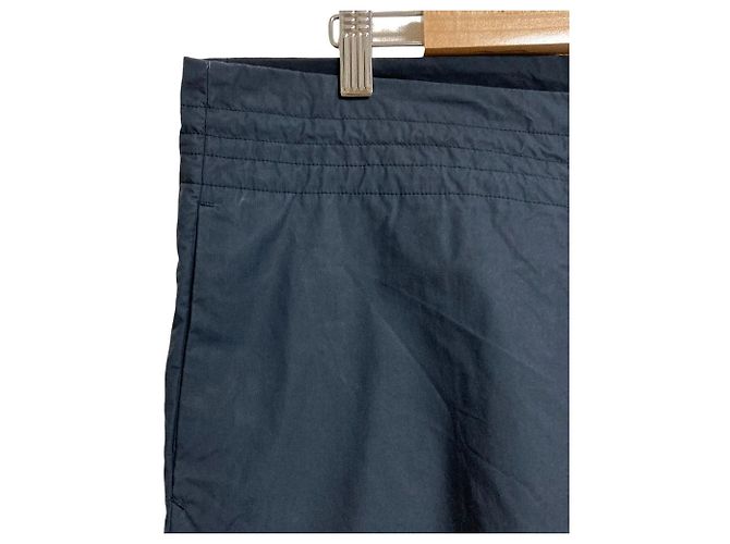 Autre Marque Drawer Cotton Drawstring Pants Blue Navy blue - view 3