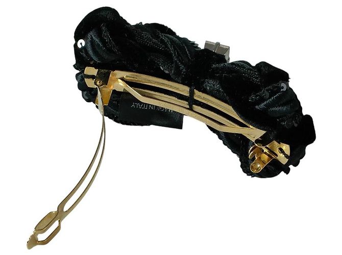 Autre Marque Fermaglio con nastro acca Accessorio per capelli Nero - vista 4