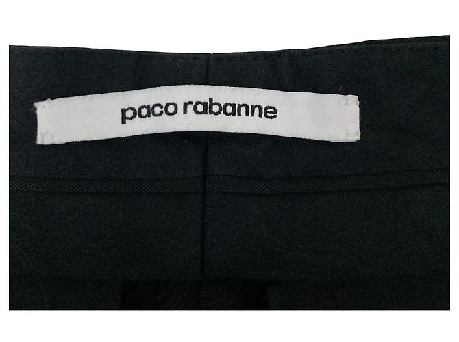 Autre Marque Paco Rabanne Side Line Hose Schwarz - Ansicht 4