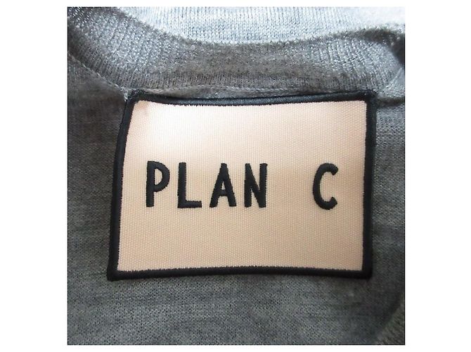 Autre Marque Top de punto de cachemira Plan C Castaño - vista 7