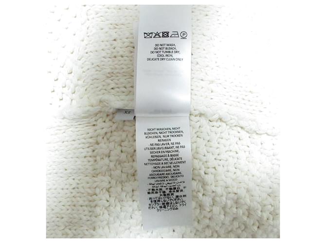 Autre Marque JW Anderson Patchwork Strickpullover in grobem Strick Weiß Aus weiß - Ansicht 9