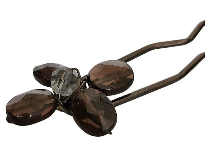 Autre Marque Ferretto per capelli in cristallo colette malouf Nero - vista 4