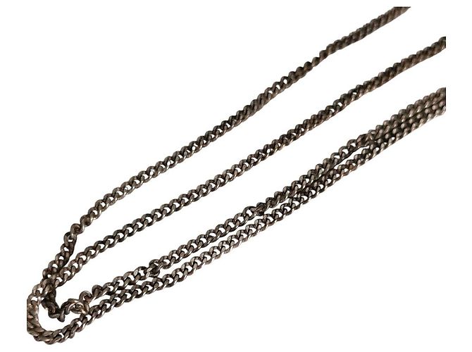 Chloé Collana Chloe Ribbon con strass Argento - vista 5