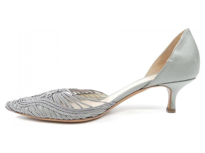 Giorgio Armani Lederschuhe Grün - Ansicht 2