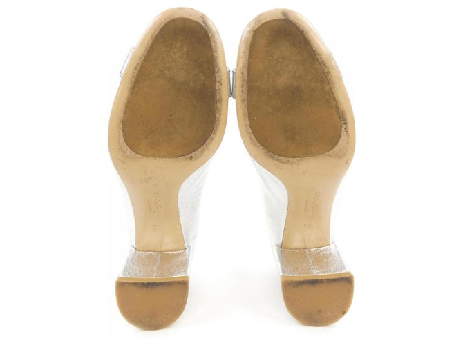 Décolleté Salvatore Ferragamo Argento - vista 4
