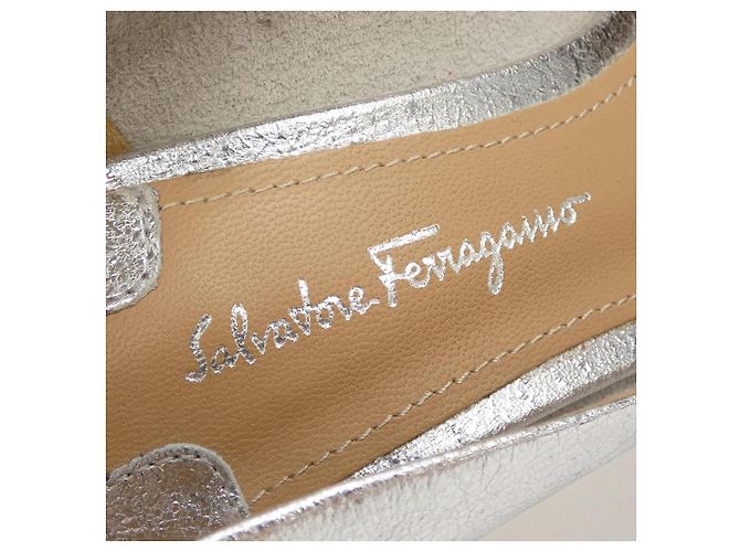 Décolleté Salvatore Ferragamo Argento - vista 6