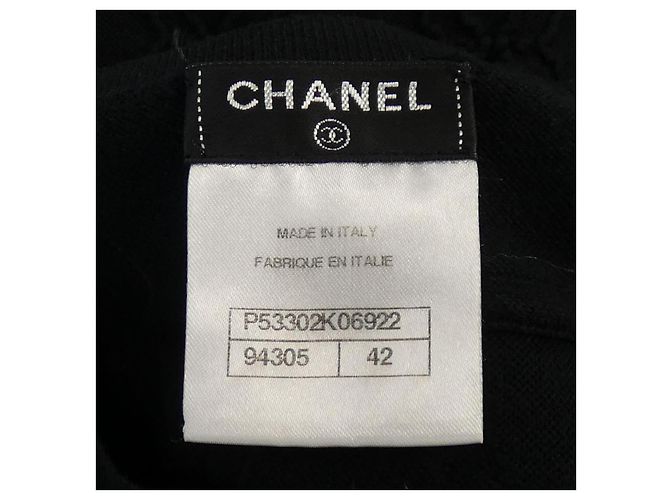 Top Chanel Nero - vista 4