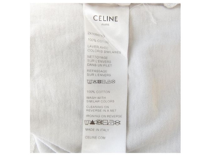 Céline CELINE Baumwoll-T-Shirt Braun - Ansicht 3