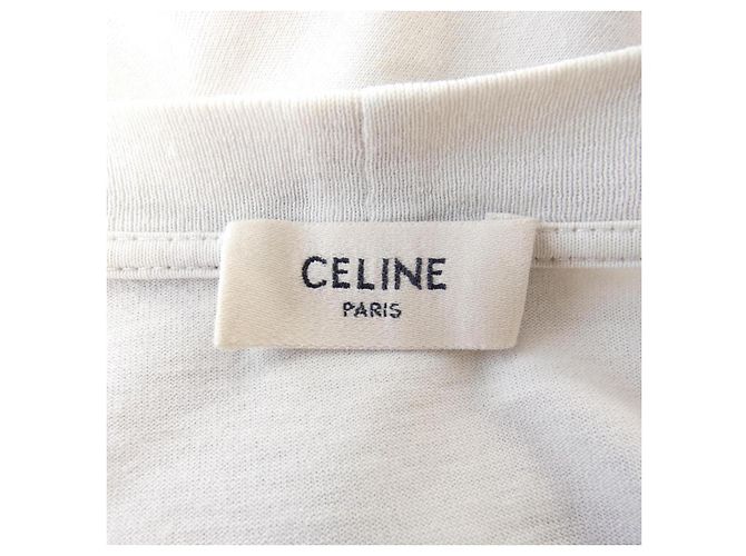 Céline CELINE Baumwoll-T-Shirt Braun - Ansicht 4