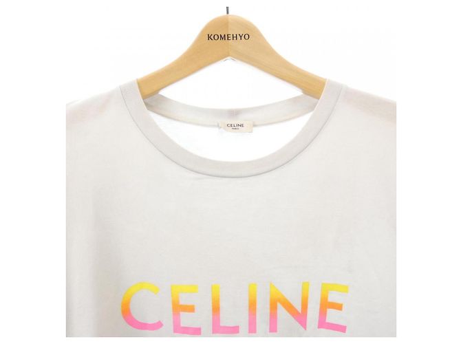 Céline CELINE Baumwoll-T-Shirt Braun - Ansicht 5