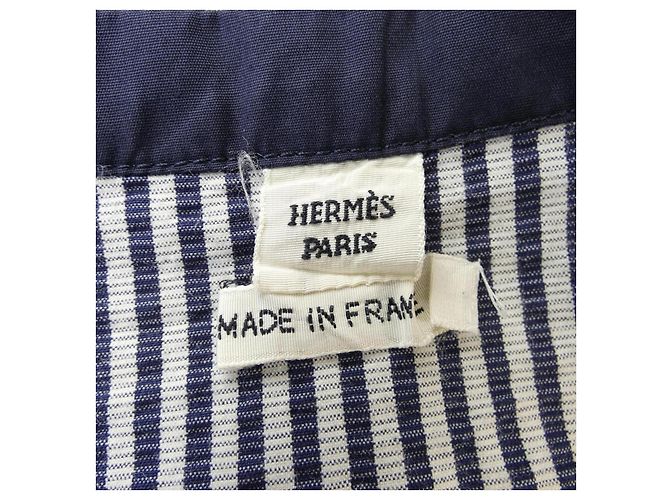 Hermès Vestido Hermes Vestido de algodón38 Blanco - vista 4