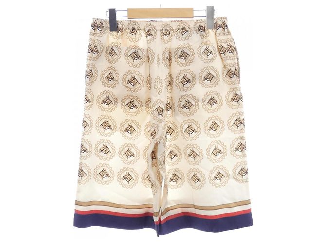 Short de seda Gucci Beige - vista 2