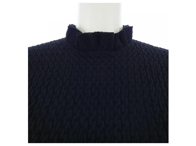 Top de punto Chanel Negro - vista 6