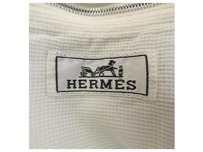 Chaqueta Blouson Hermès Blanco - vista 4