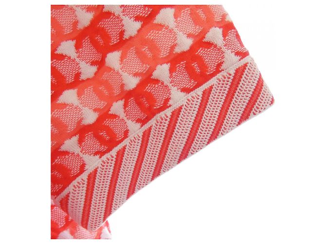 Cárdigan Chanel Rosa Blanco Roja - vista 6