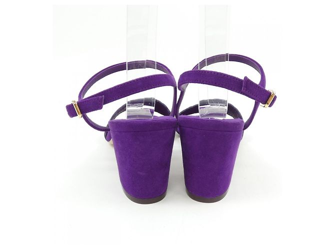Sandali Salvatore Ferragamo Porpora - vista 5