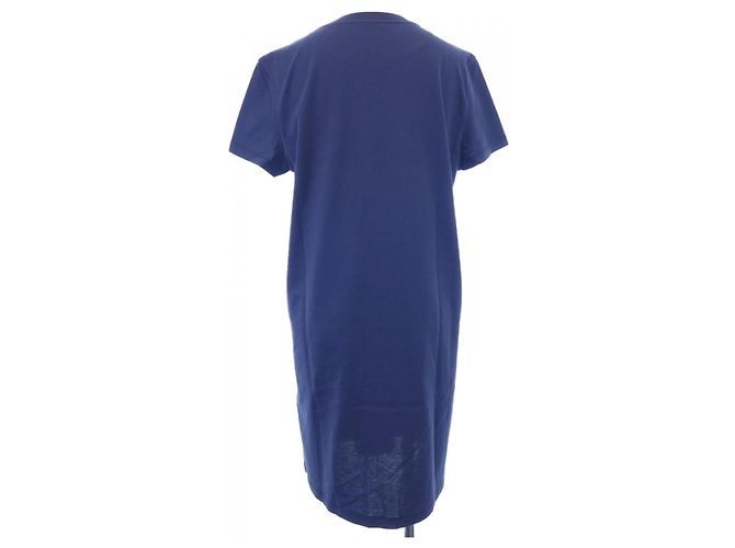 Hermès Vestido cortado Hermes Azul - vista 2