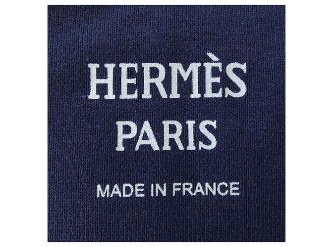 Hermès Vestido cortado Hermes Azul - vista 5