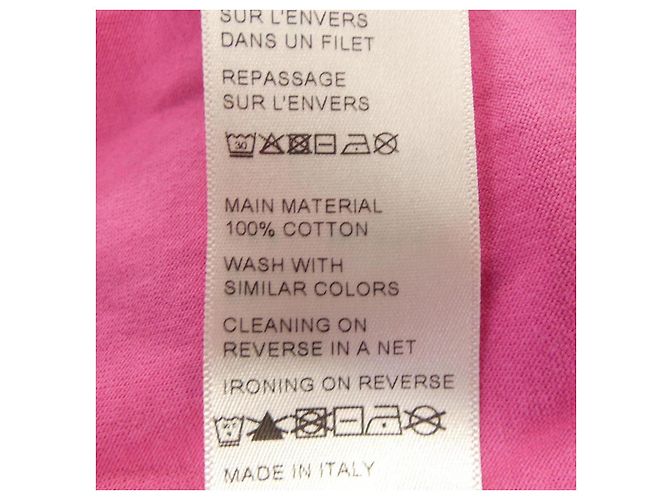 Céline Camiseta de algodão CELINE Rosa - vista 3