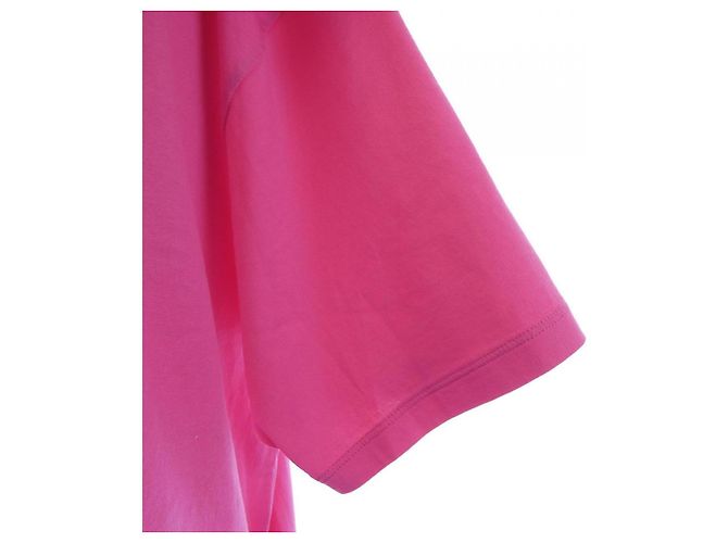 Céline Camiseta de algodão CELINE Rosa - vista 6