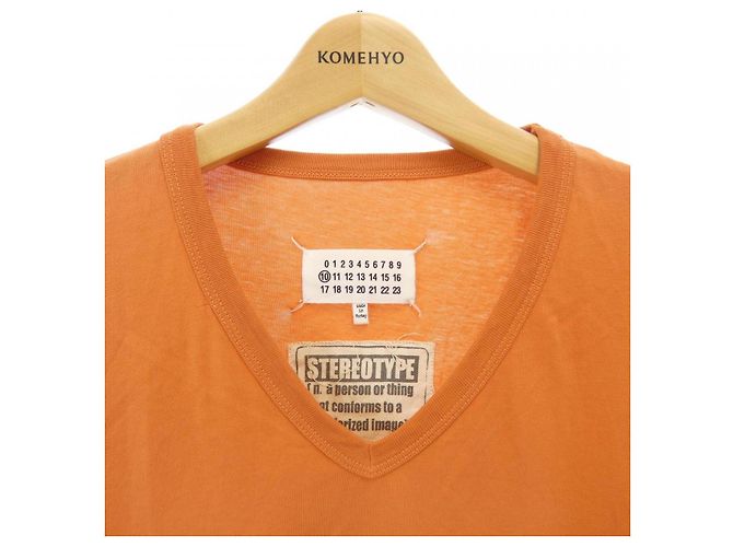 Maison Martin Margiela Camiseta Maison Margiela Naranja - vista 5