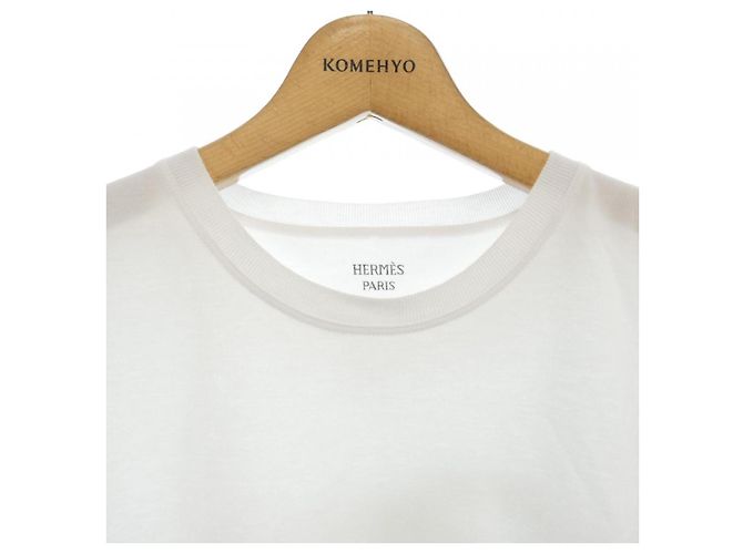 Hermès Vestido cortado Hermes Blanco - vista 5