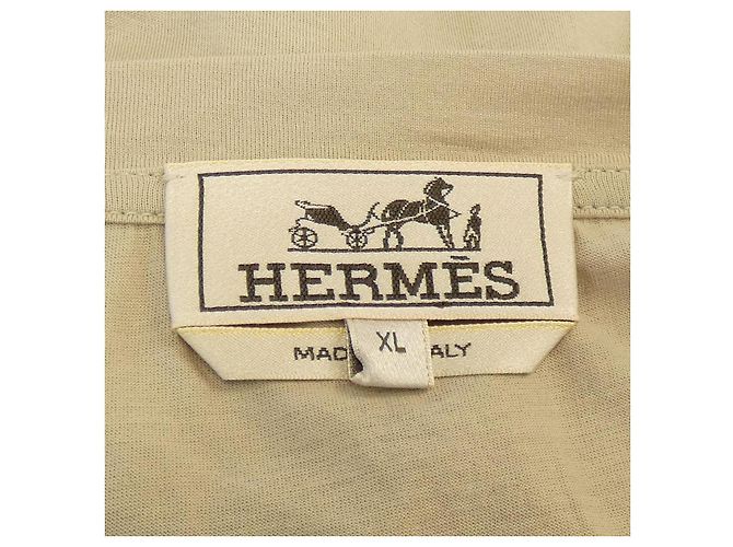 Hermès Camiseta Hermes XL Beige - vista 4