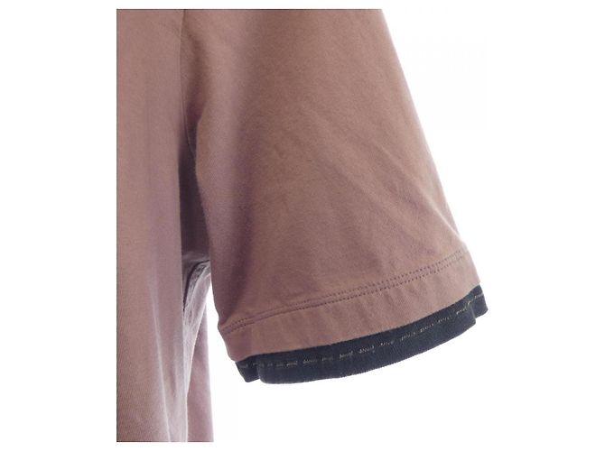 Hermès Camiseta de algodão Hermes Rosa - vista 6