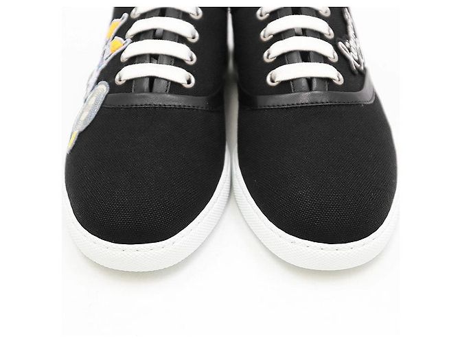 Hermès Hermes Inosneaker Canvas Sneaker 36.5 Schwarz - Ansicht 16