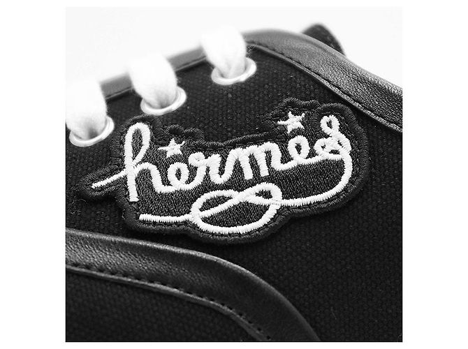 Hermès Hermes Inosneaker Canvas Sneaker 36.5 Schwarz - Ansicht 4